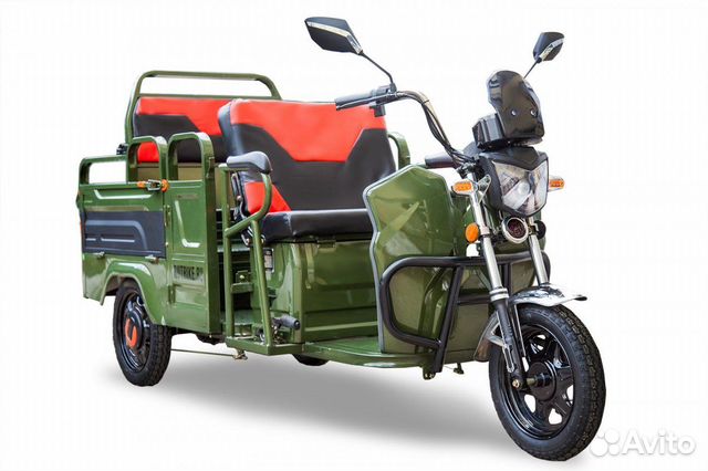 Грузовой электрический трицикл Rutrike Вояж-П 1200