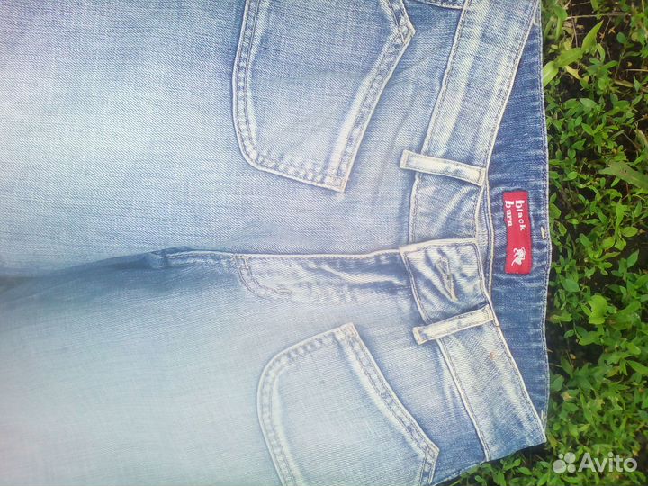 Джинсы новые голубо-синие 26 34