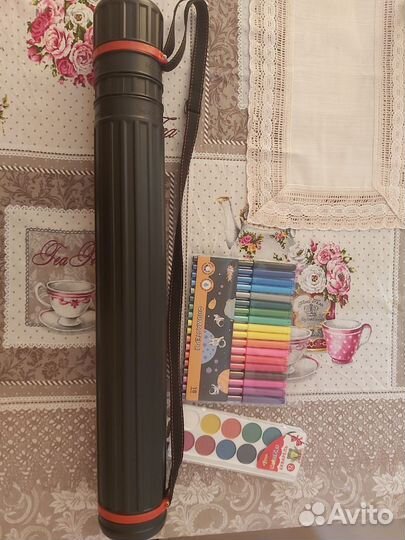 Тубус / краски /фломастеры