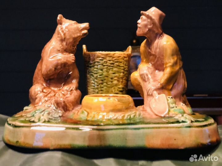 Чернильница - карандашница « Вершки и корешки»