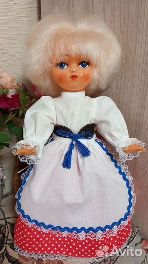 Кукла Алёнушка Красная Шапочка СССР