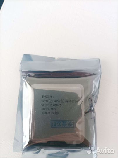 Процессор xeon e5 2470 v2 сокет 1356