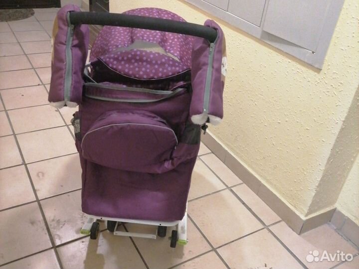 Коляска санки nika