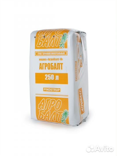 Торф Агробалт 250л Торф Кислый, Нейтрализованный