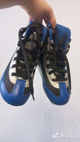 Детские двухполозные коньки Atemi, р 32