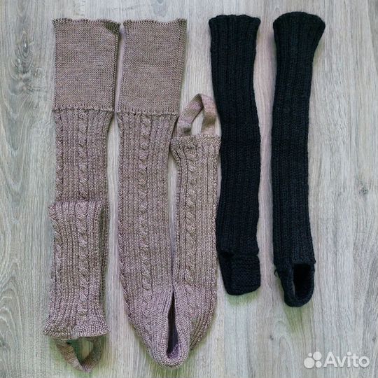 Гетры женские шерсть, гамаши