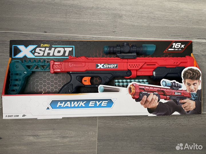 Игрушечные пистолеты Бластер Nerf X-shot
