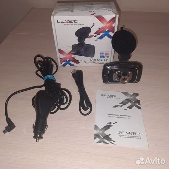 Видеорегистратор texet DVR-547FHD