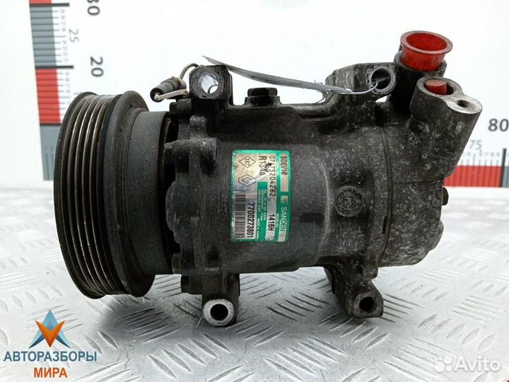Компрессор кондиционера Renault Clio 2 рест. 2002