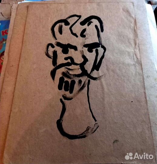 Графика Карпецкого(цыганский Ван Гог)