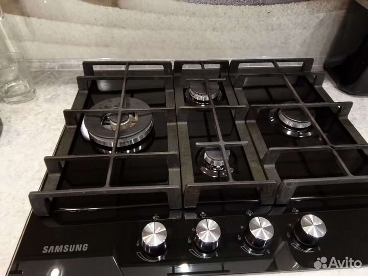 Газовая варочная панель бу 3года 4 конфорки