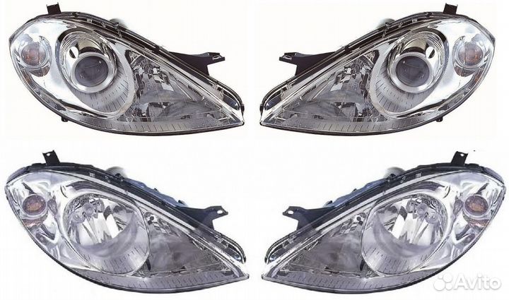 Фара Mercedes A-Class W169 04-07 дорестайл