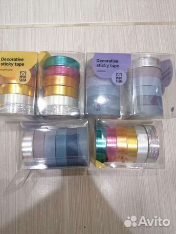 Клейкая лента скотч для скрапбукинга украшений