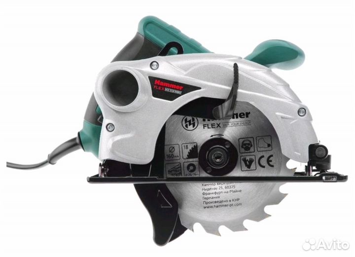 Дисковая циркулярная пила Hammer CRP1300D