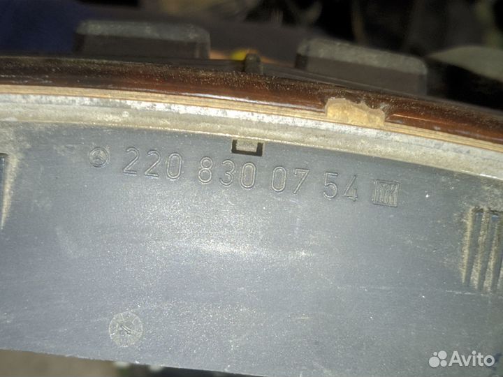 Блок климат контроля задний Mercedes-Benz w220