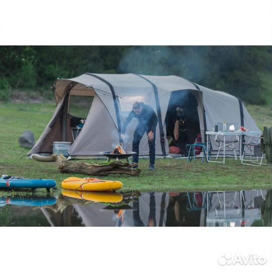Надувная палатка Quechua 6.3 Air Seconds Polycoton
