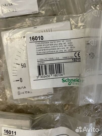 Шкала для амперметра