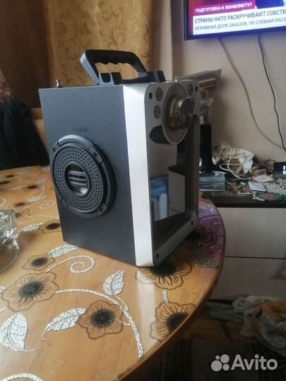 Музыкальная колонка с блютузом бу