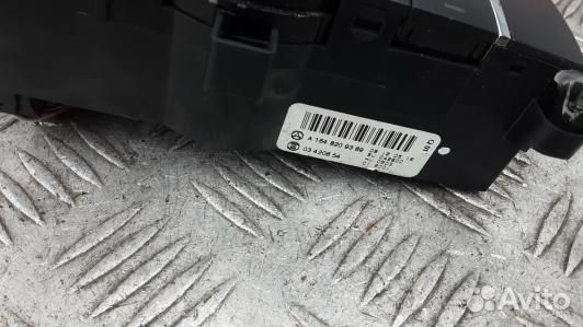 Блок управления печки и климат-контроля mercedes b