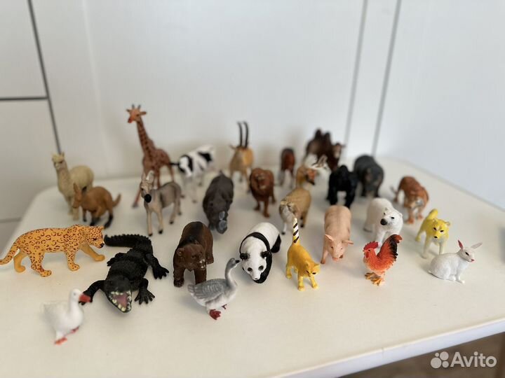 Фигурки животных 27 штук