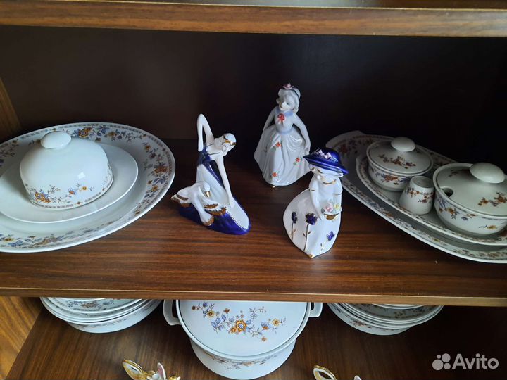 Фарфоровый столовый сервиз ГДР