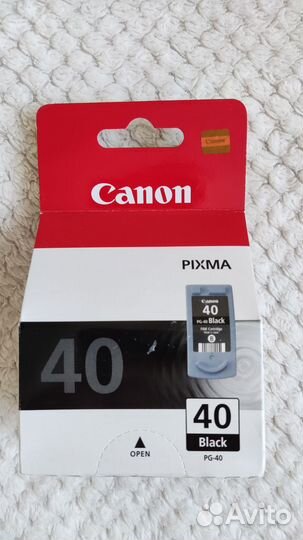 Картридж для принтера Canon PG-40 black