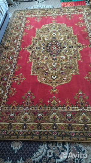 Ковер времен СССР,скатерть льняная