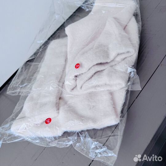 Короткая плюшевая юбка