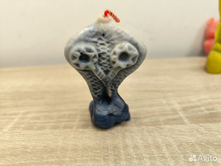 Фигурная свеча Змея, 1989