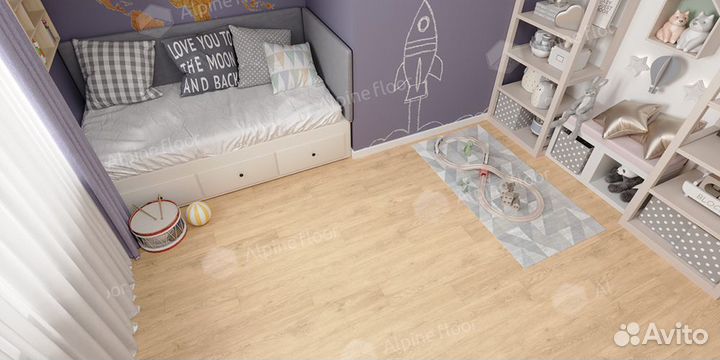 Alpine Floor Classic Light Дуб Ваниль Селект ECO 1