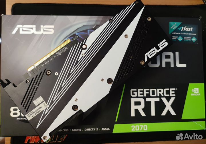 RTX 2070 8Gb asus dual advanced