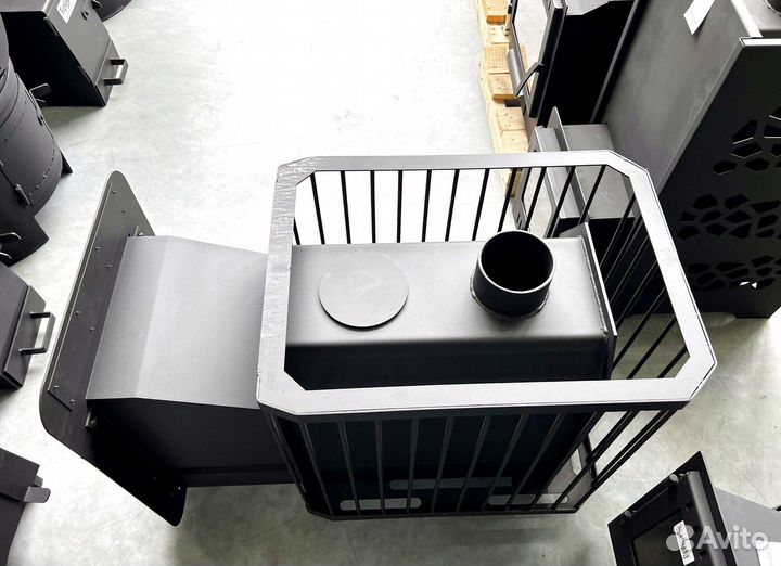 Печь для бани банная печь Barrel 18