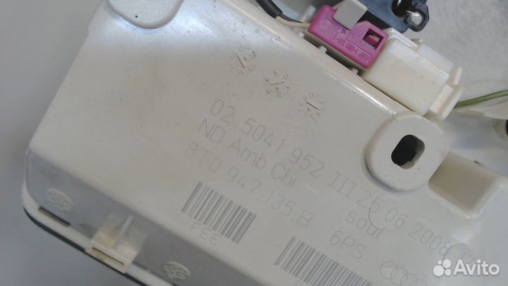 Фонарь салона Audi A4 (B8), 2007