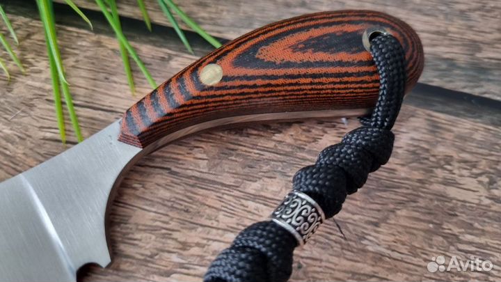 Нож шейный цельнометаллический 