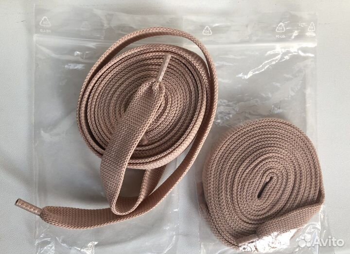 Шнурки Alexander McQueen розовые оригинал