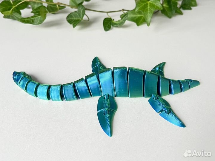 Игрушка плезиозавр динозавр подвижный