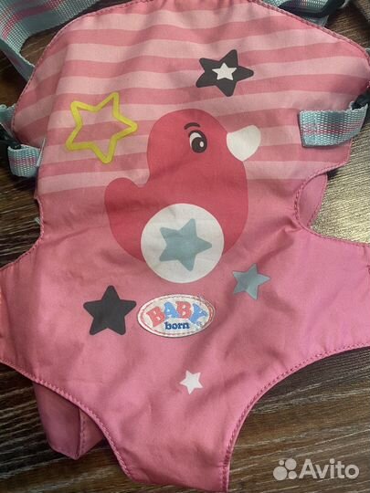 Сумку-кенгуру для baby-born