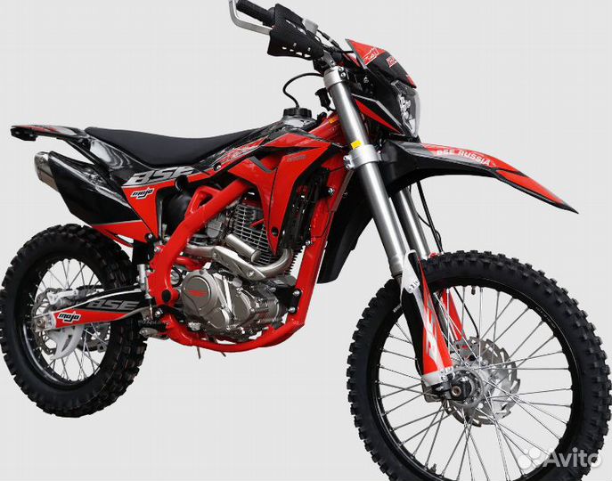 Эндуро / кроссовый мотоцикл BSE Z11 Red Black (020