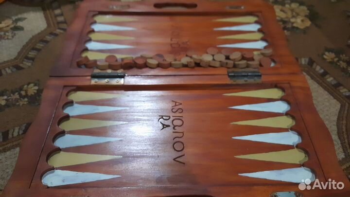 Нарды ручной работы новые