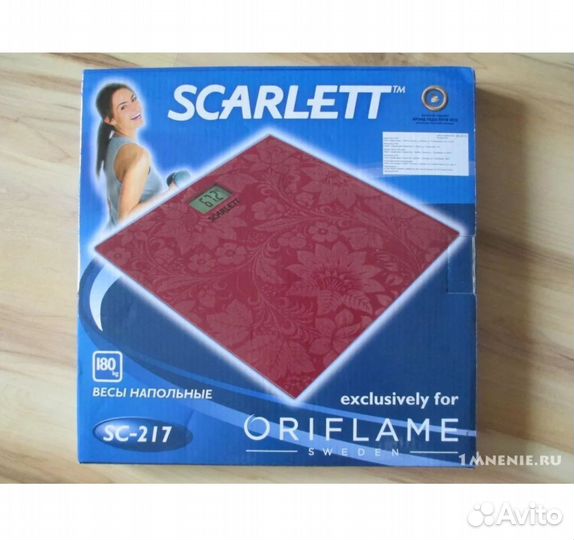 Напольные электронные весы Scarlett до 180кг Новые