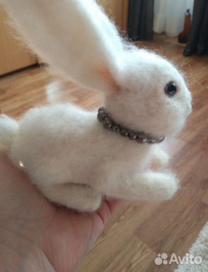 Игрушка зайчик ручная работа