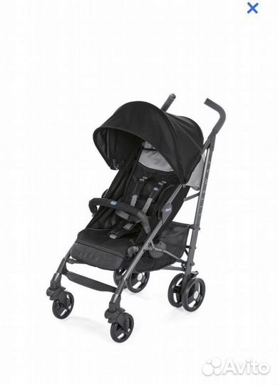 Коляска Chicco lite way top jet black