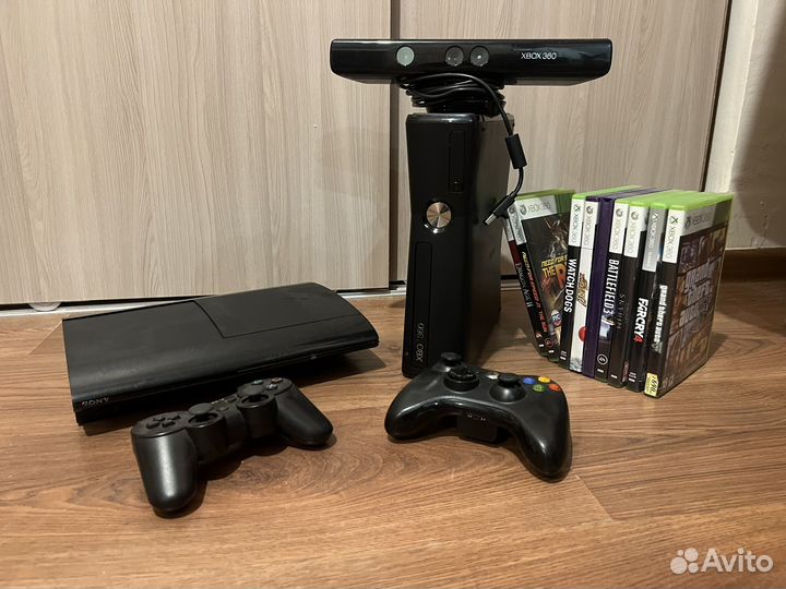 Sony playstation 3 и xbox 360