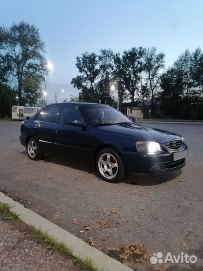 Hyundai Accent 1.5 МТ, 2007, битый, 193 000 км