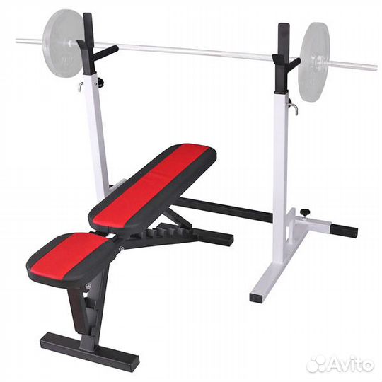 Скамья усиленная с усиленными стойками