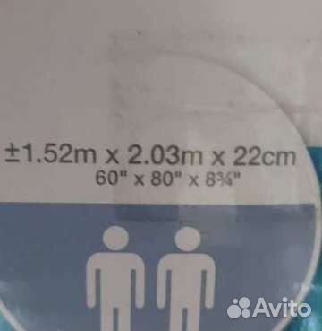 Надувной матрас intex