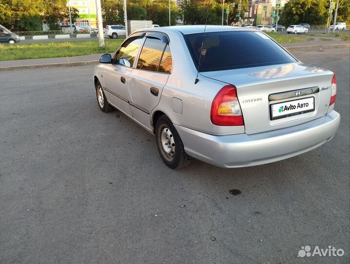 Hyundai Accent 1.5 МТ, 2003, 170 000 км