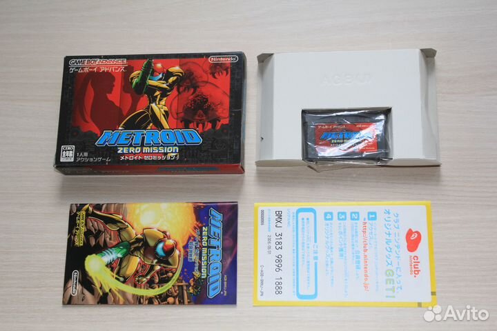 Nintendo GameBoy Advance редкие игры japan