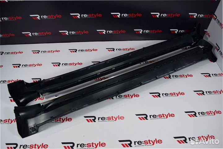 Пороги подножки Lexus LX570 H341