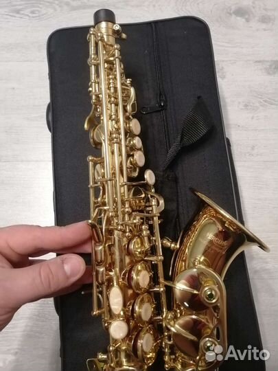 Саксофон сопрано гнутый Mercury